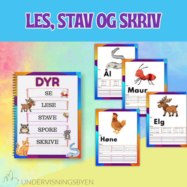 "Les, stav og skriv" for de yngste