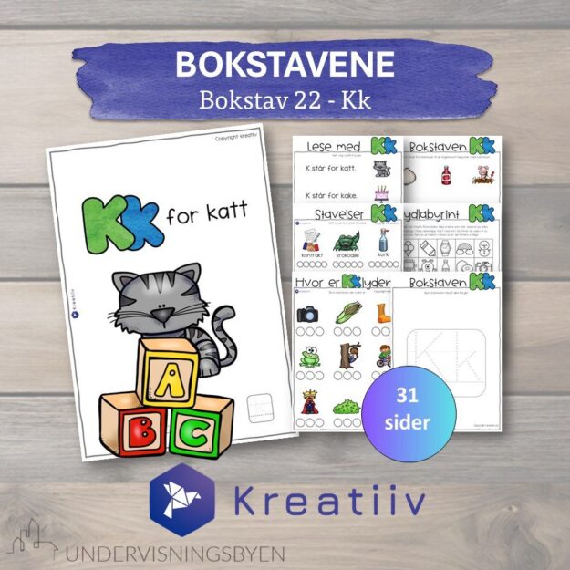 Bokstav 22 - Kk