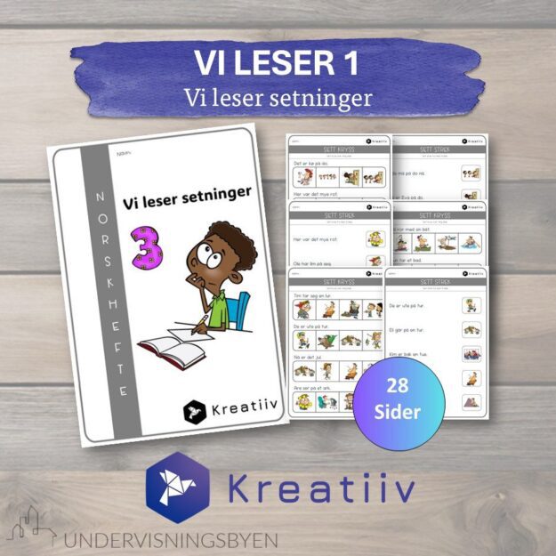 Vi leser 1 - Vi leser setninger!
