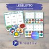 Leselotto 3 bokstaver