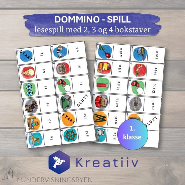 Lesespill - Domino