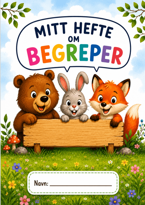 Mitt hefte om begreper