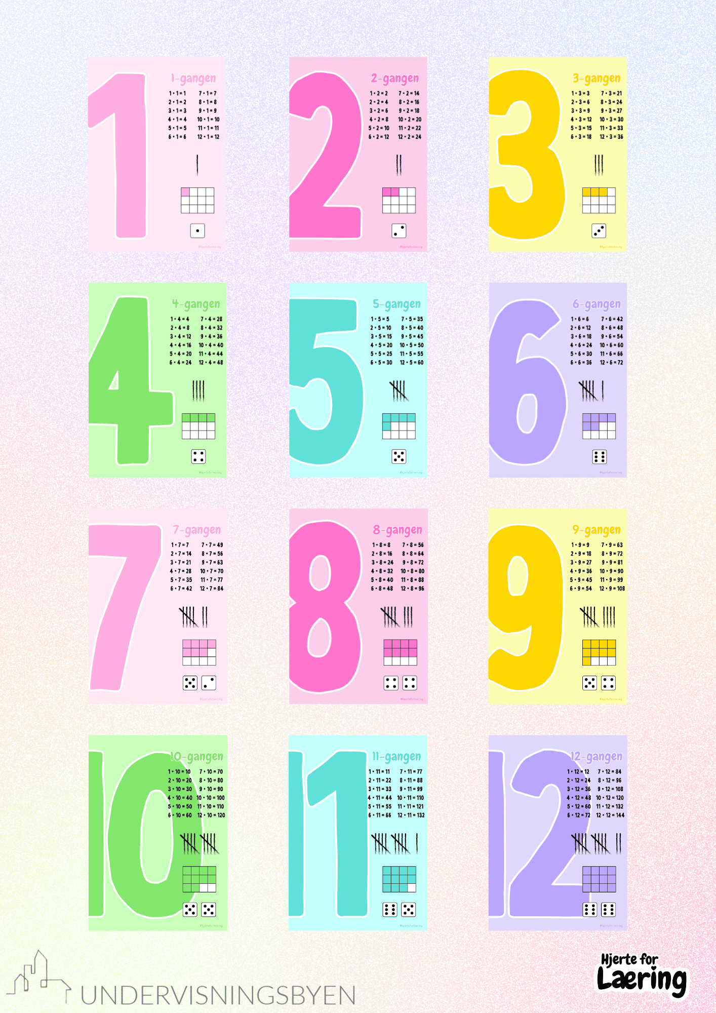 Tallplakater 1-12 - Bilde 3