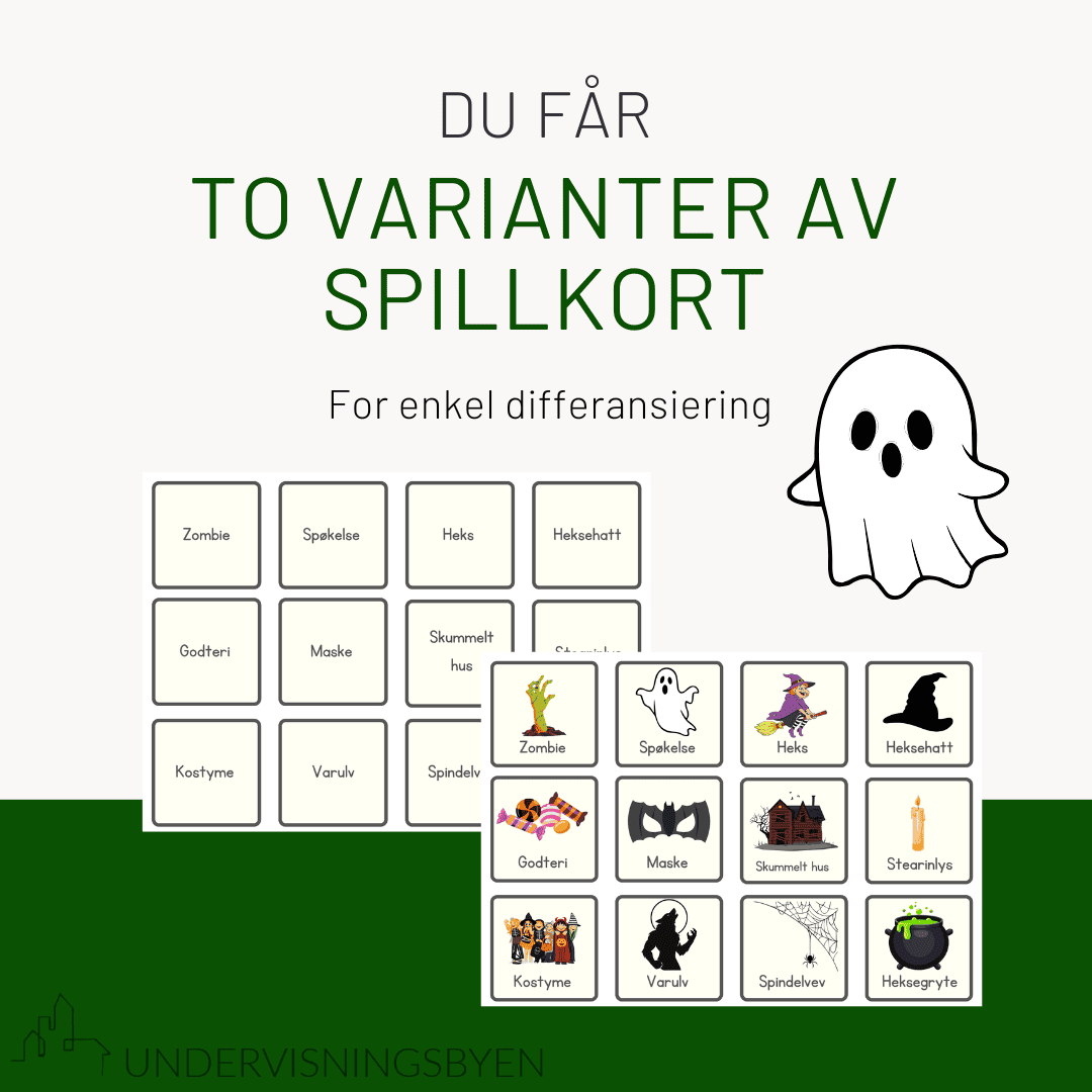 Finn og lær: Halloween (begrepsspill) - Bilde 2