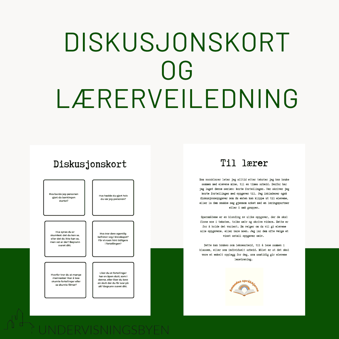 Bankingen om natten: Kort fortelling med oppgaver (5-8.trinn) - Bilde 4