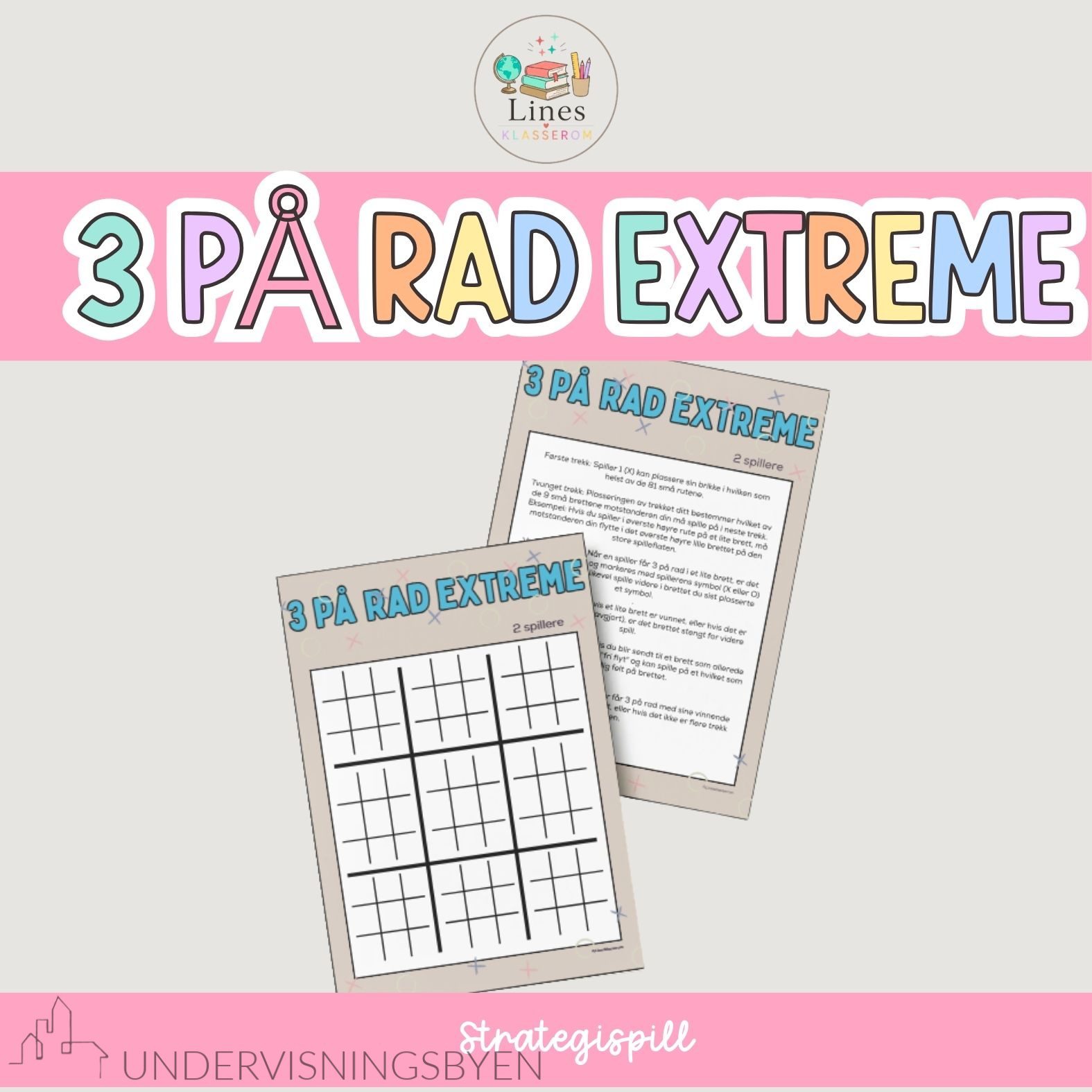 Spill: 3 på rad extreme