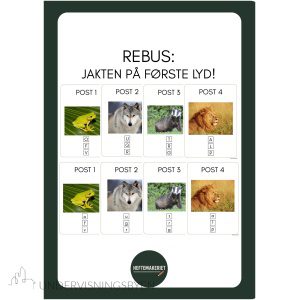Rebus: Jakten på første lyd!