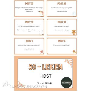 50-leken høst 3.-4. trinn