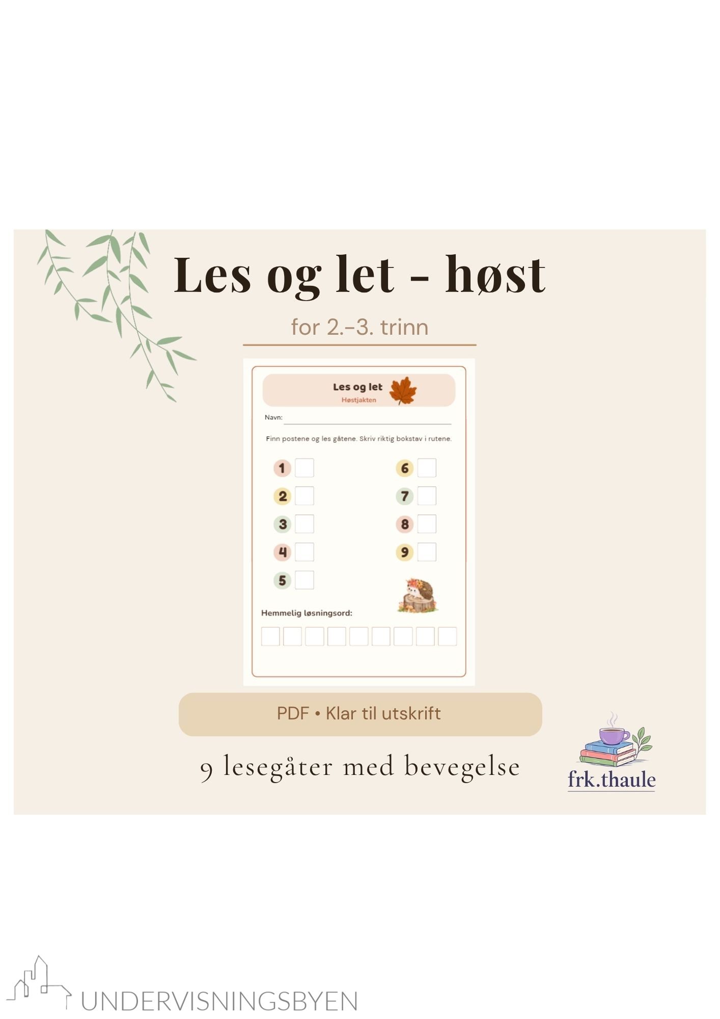 Les og let - høst - Bilde 2