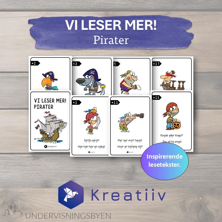 Vi leser mer - Pirater - Bilde 2