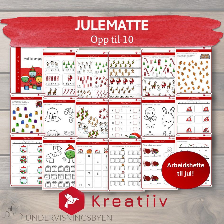 Julematte - opp til 10 - Bilde 2