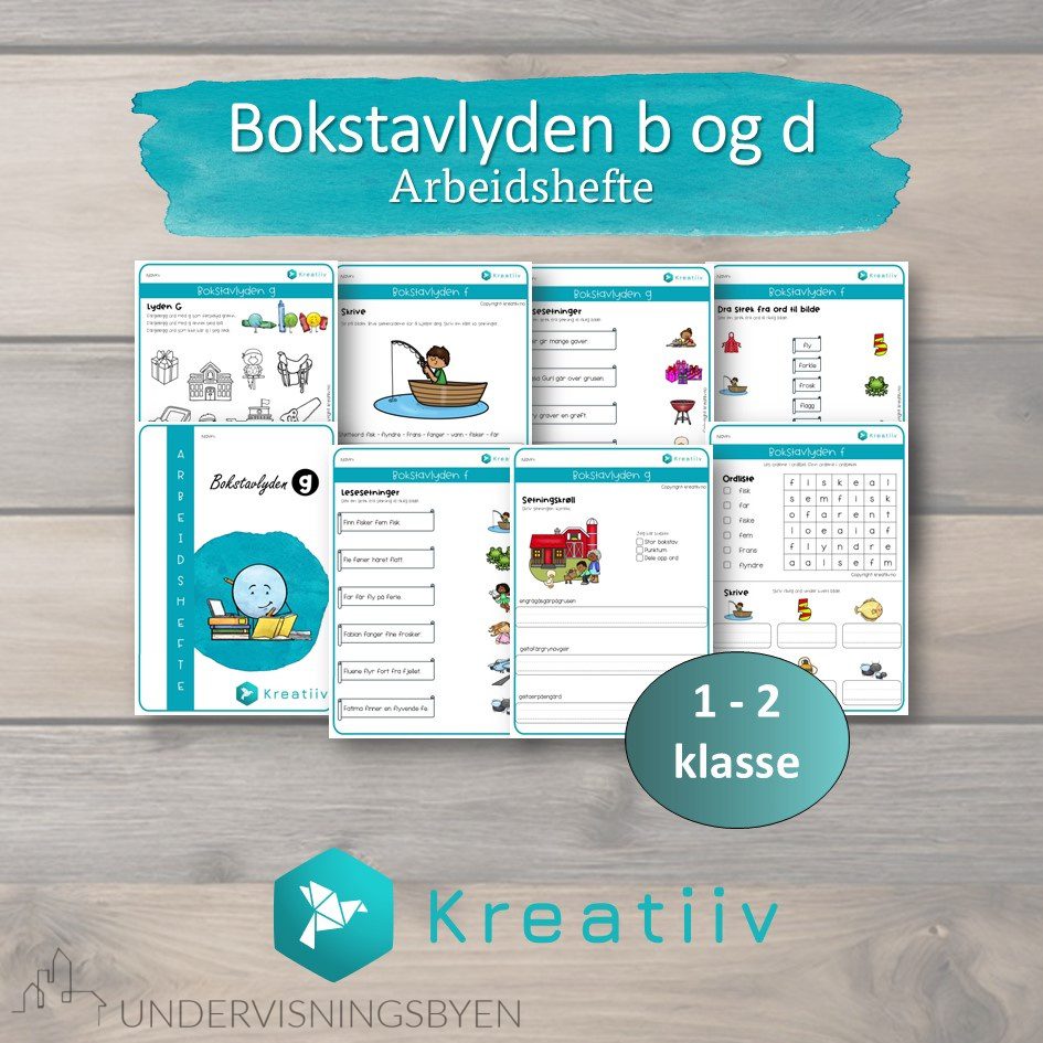 Bokstavlydene f og g - Bilde 2
