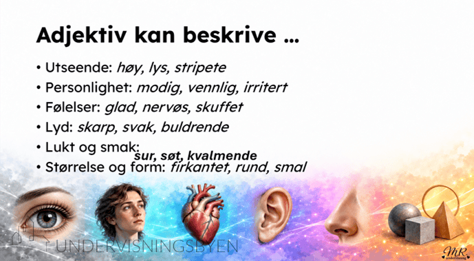Undervisningsopplegg: ADJEKTIV - Bilde 3