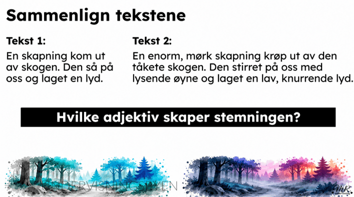 Undervisningsopplegg: ADJEKTIV - Bilde 5