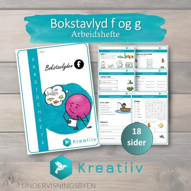 Bokstavlydene f og g