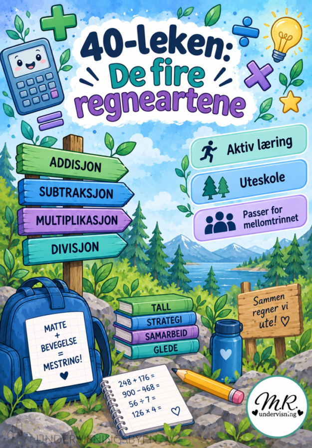 40-leken: De fire regneartene