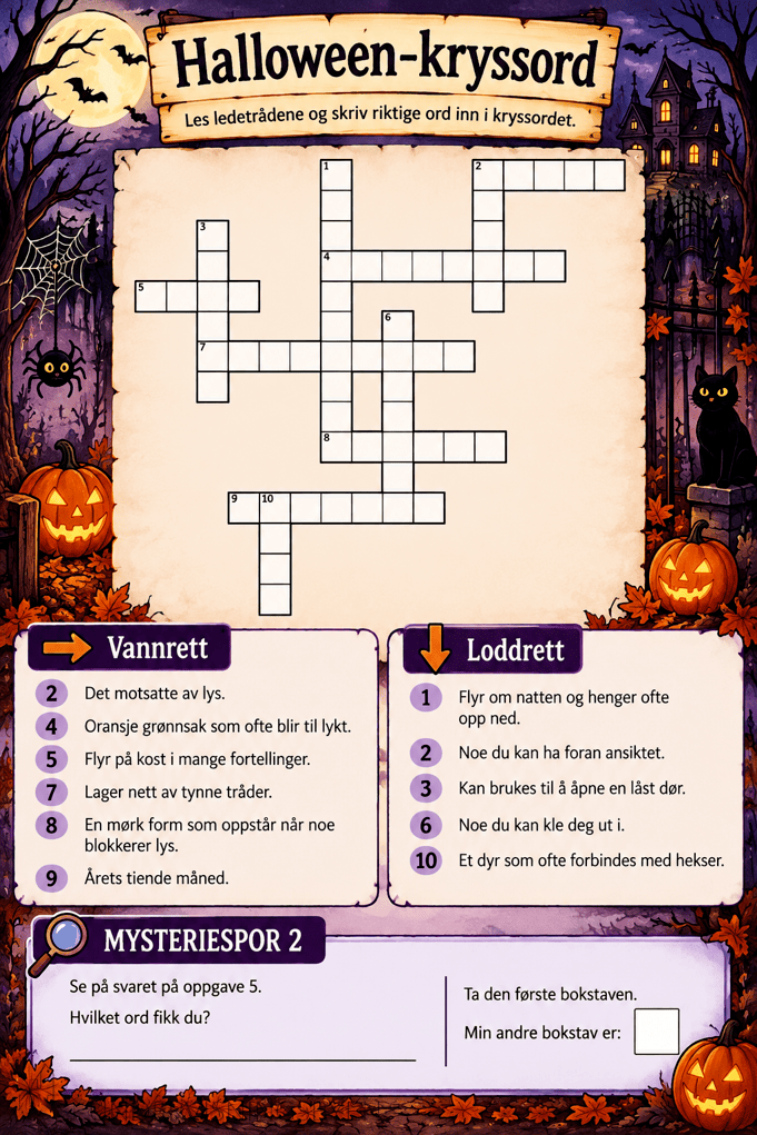Halloween - aktivitetshefte - Bilde 3