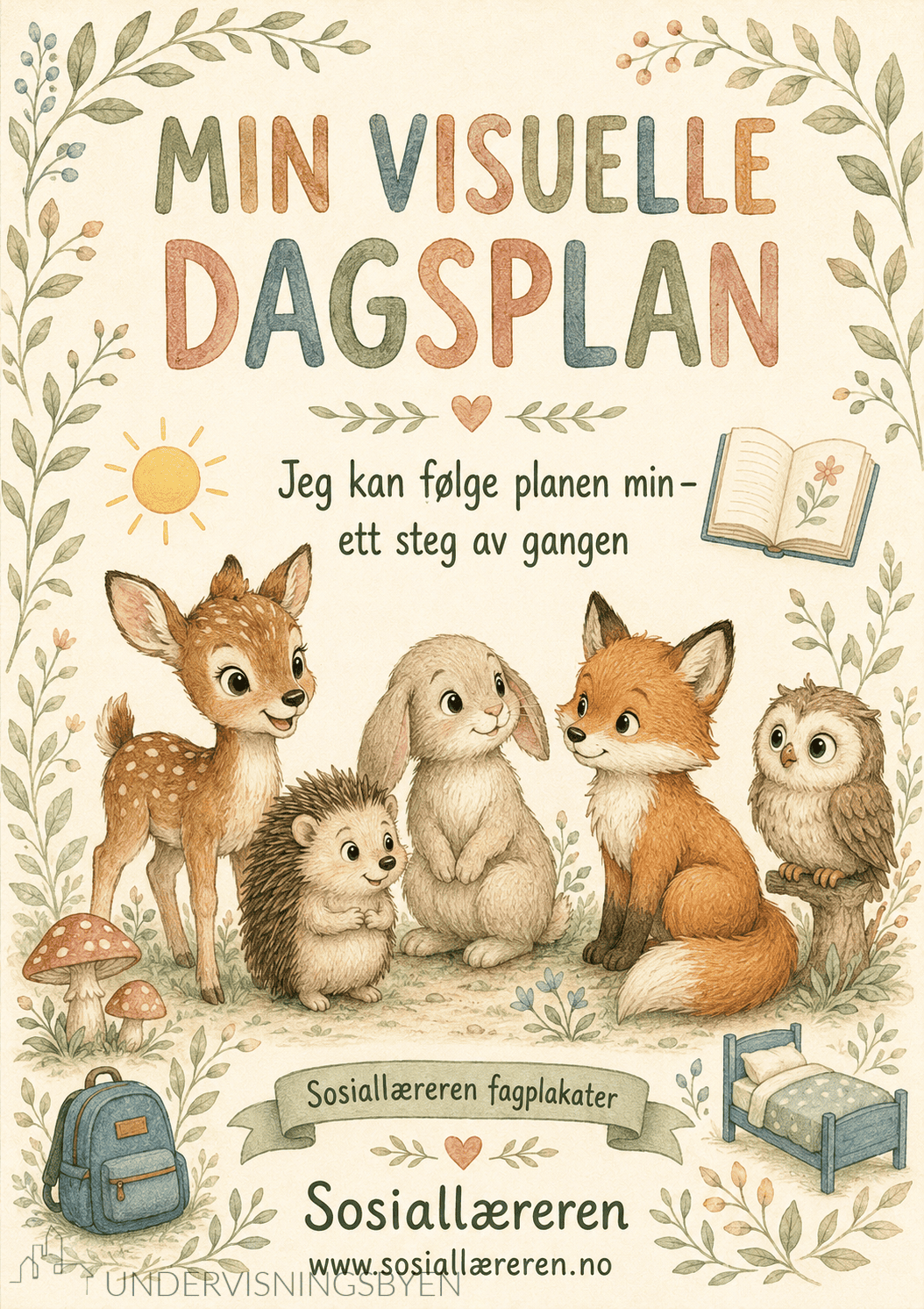 Min visuelle dagsplan