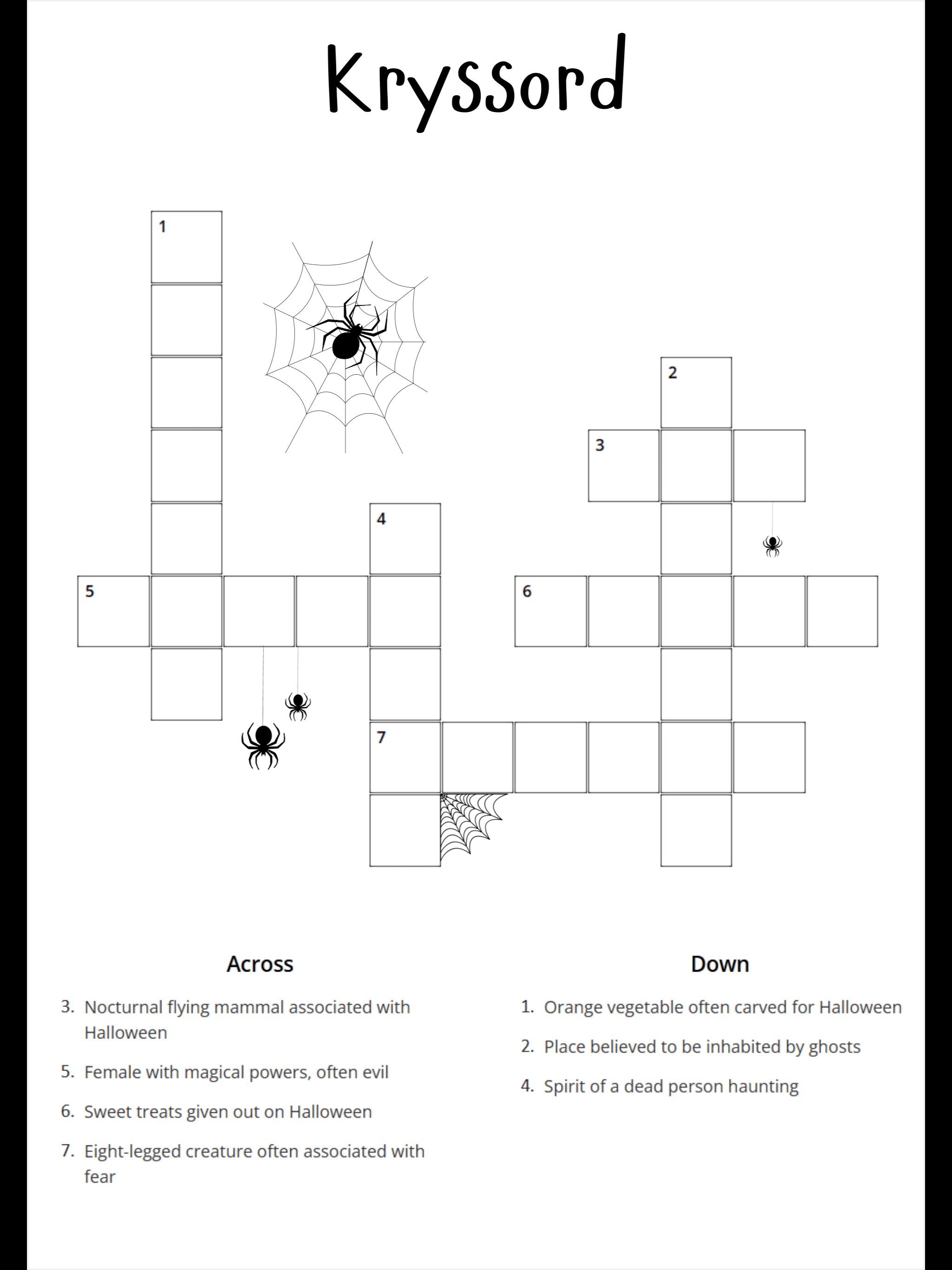 Spooky Halloween - Engelskhefte for mellomtrinnet - Bilde 7