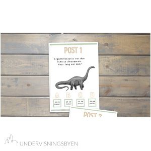 Natursti "dinosaurer" BM/NN