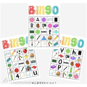 Bingo - skolestart