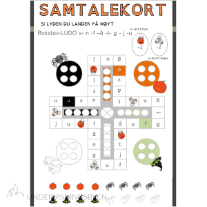 Samtalekort 6 - lekseark 1.trinn BM/NN