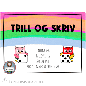 Trill og skriv 1-12