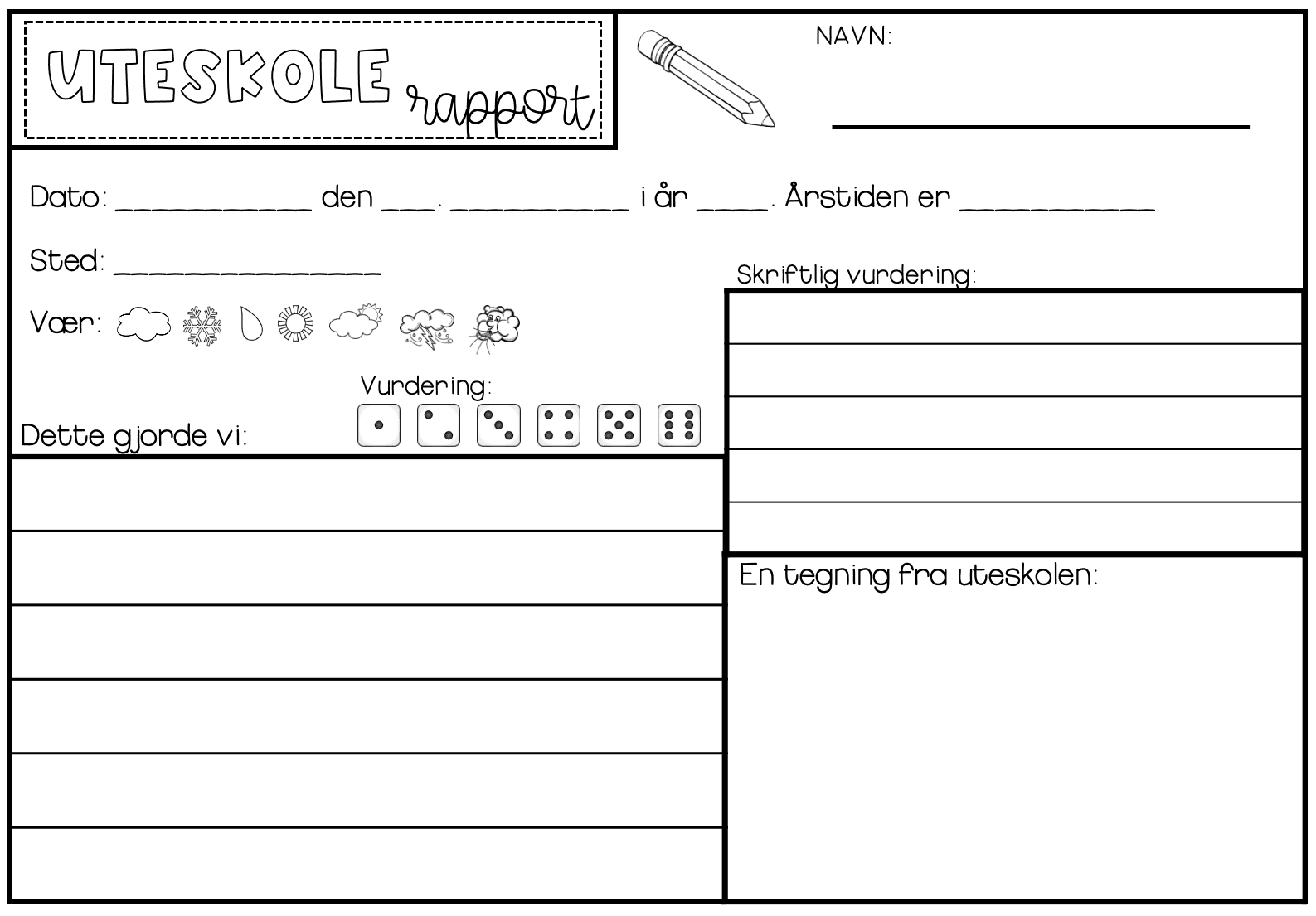 DAGBOK - RAPPORT - Bilde 4