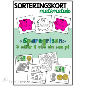 Sorteringskort - Sparegrisen
