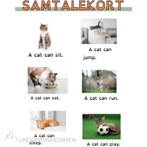 Samtalekort 14 – lekseark 1.trinn BM/NN