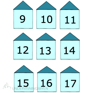 Tallhus - nabotall 1-100