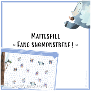 Mattespill - Fang snømonstrene!