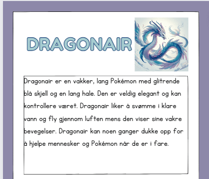 PAKKEPRIS 16 tekster - Pokemon leseforståelse NO/ENG - bestselger! - Bilde 2