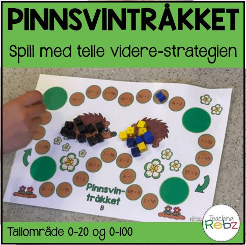 Pinnsvintråkket - Telle videre 0-20 og 0-100