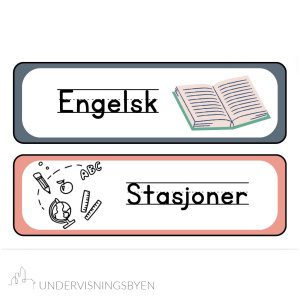 Timeplan, dagen i dag