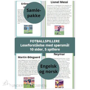 Samlepakke fotballspillere
