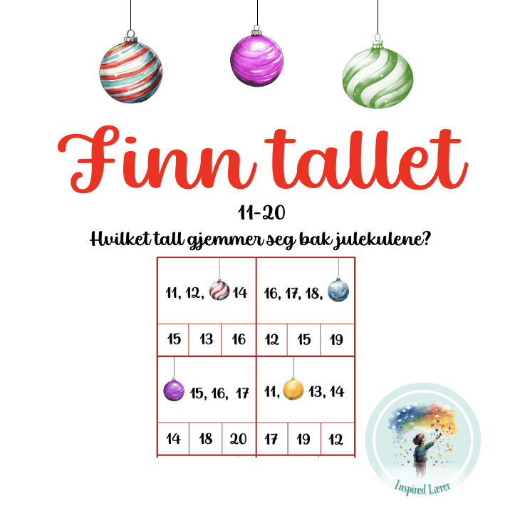 Jul - Finn tallet 11-20