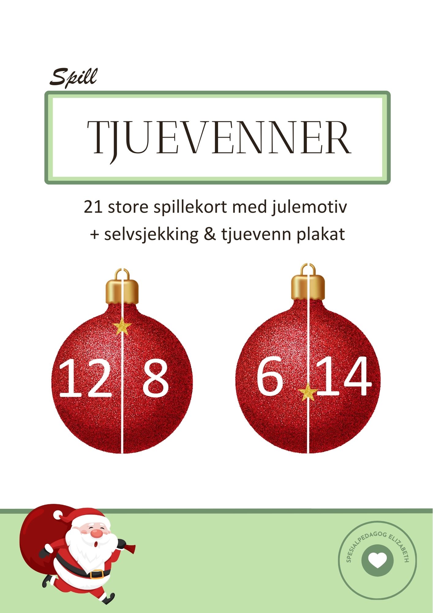 Tjuevenner memory - m/julemotiv