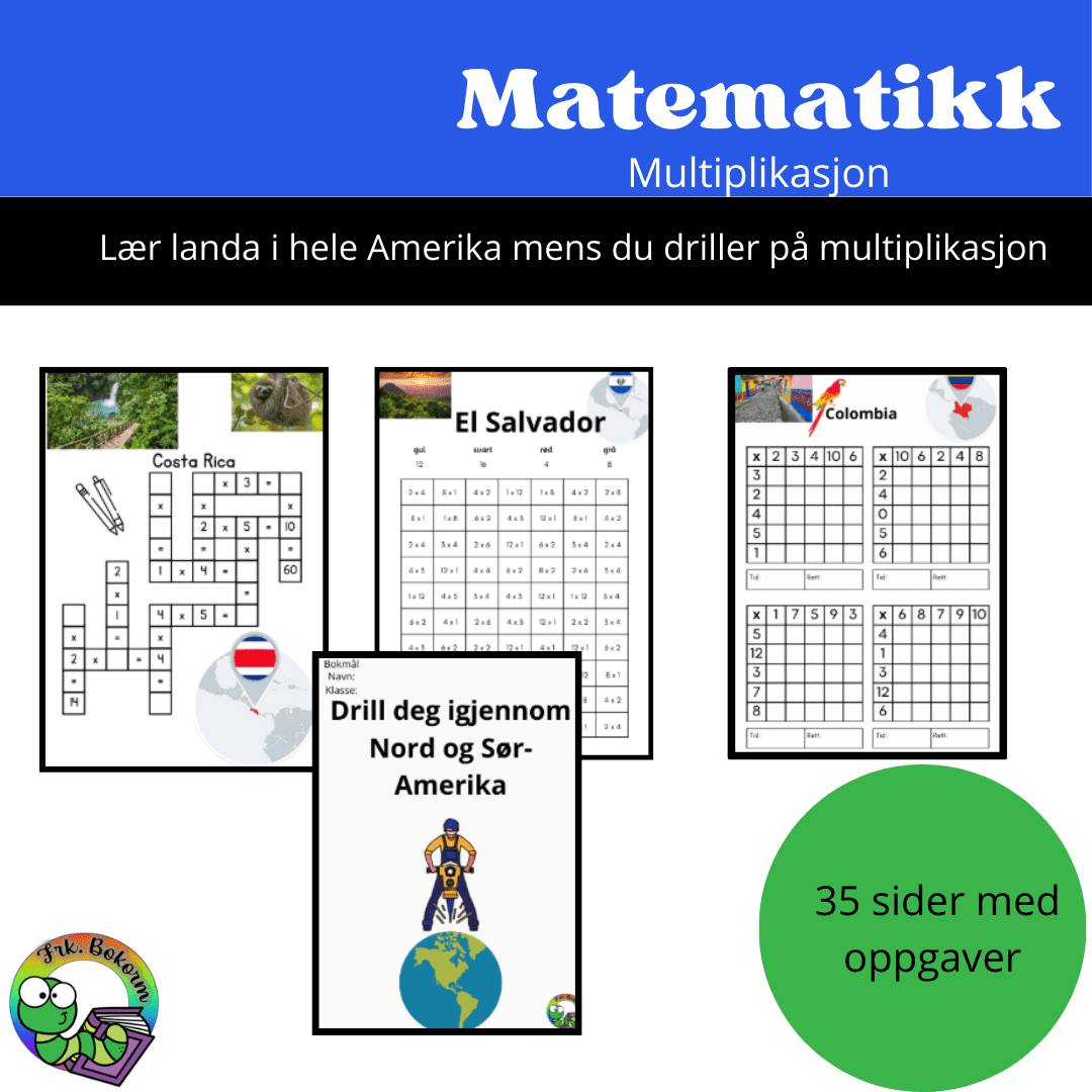 Drill deg igjennom hele Amerika-Multiplikasjon