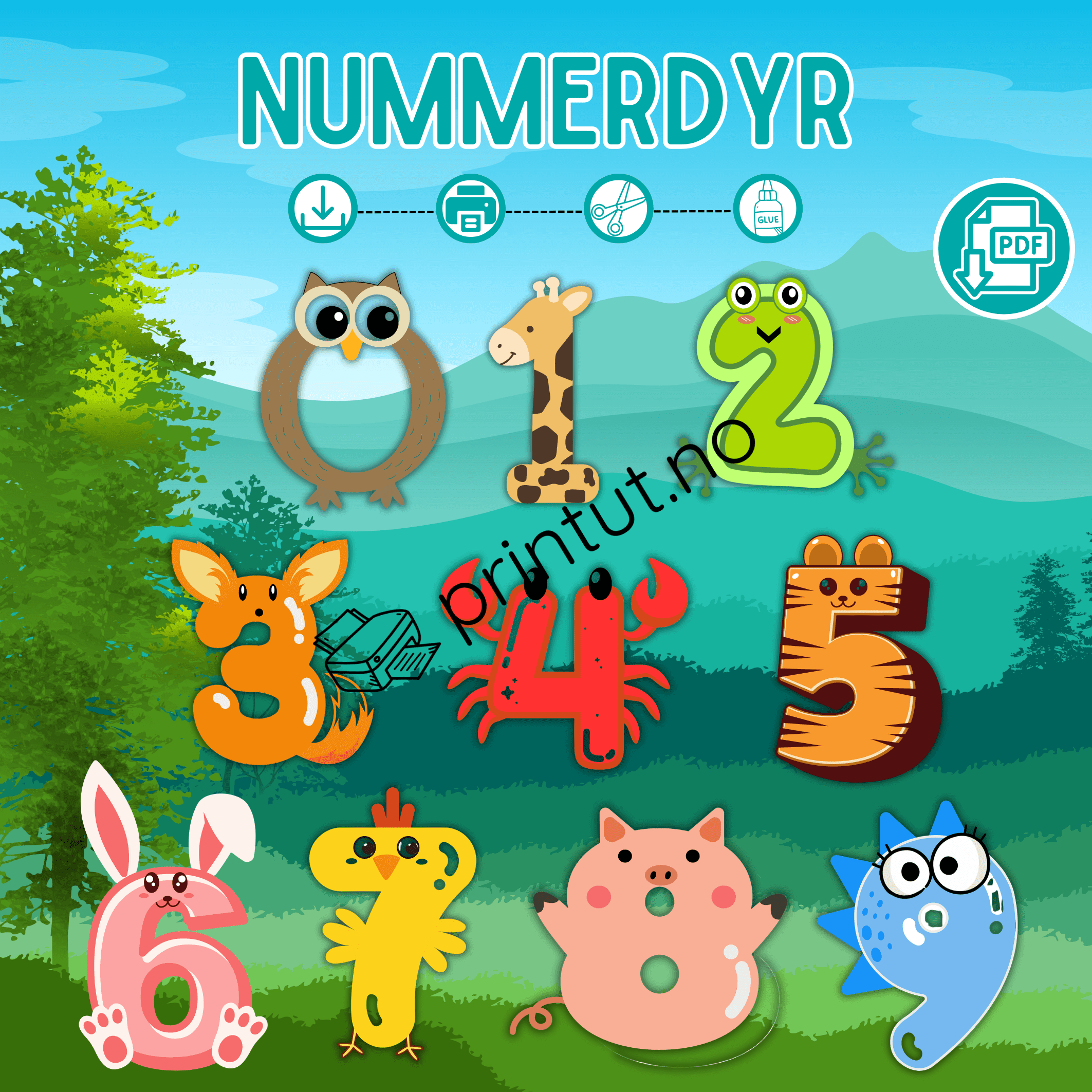 Nummerdyr