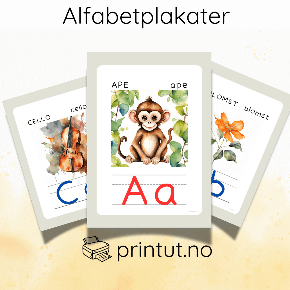 Alfabetplakater