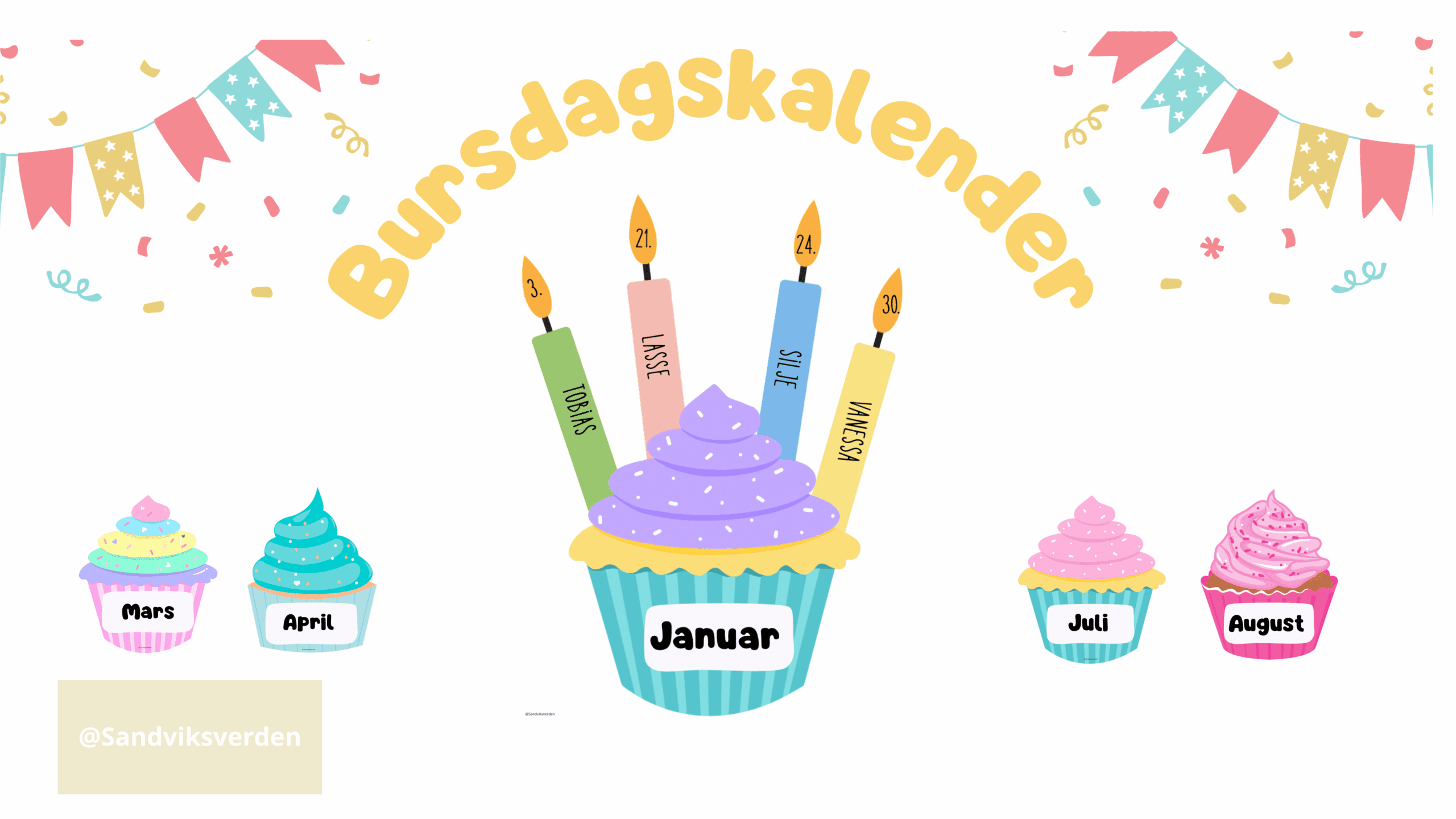 Bursdagskalender