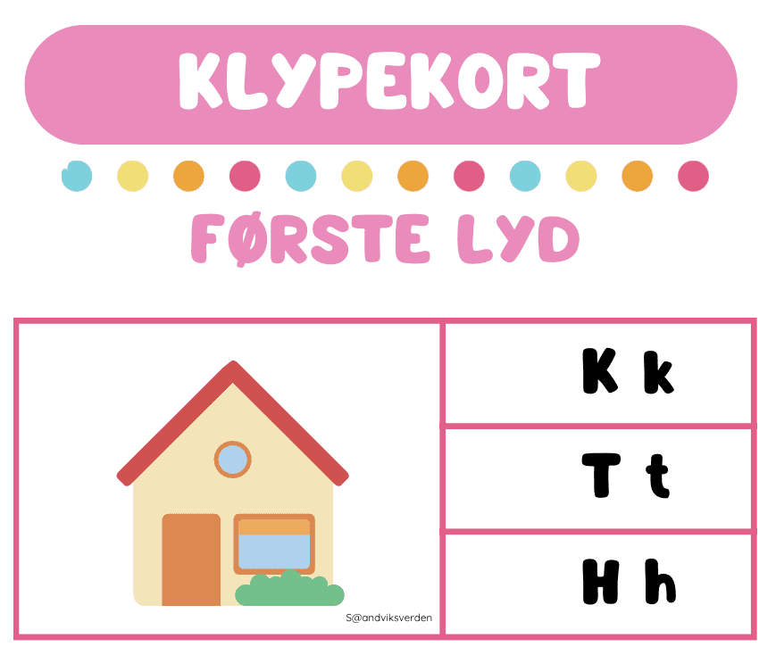 Klypekort - Første lyd