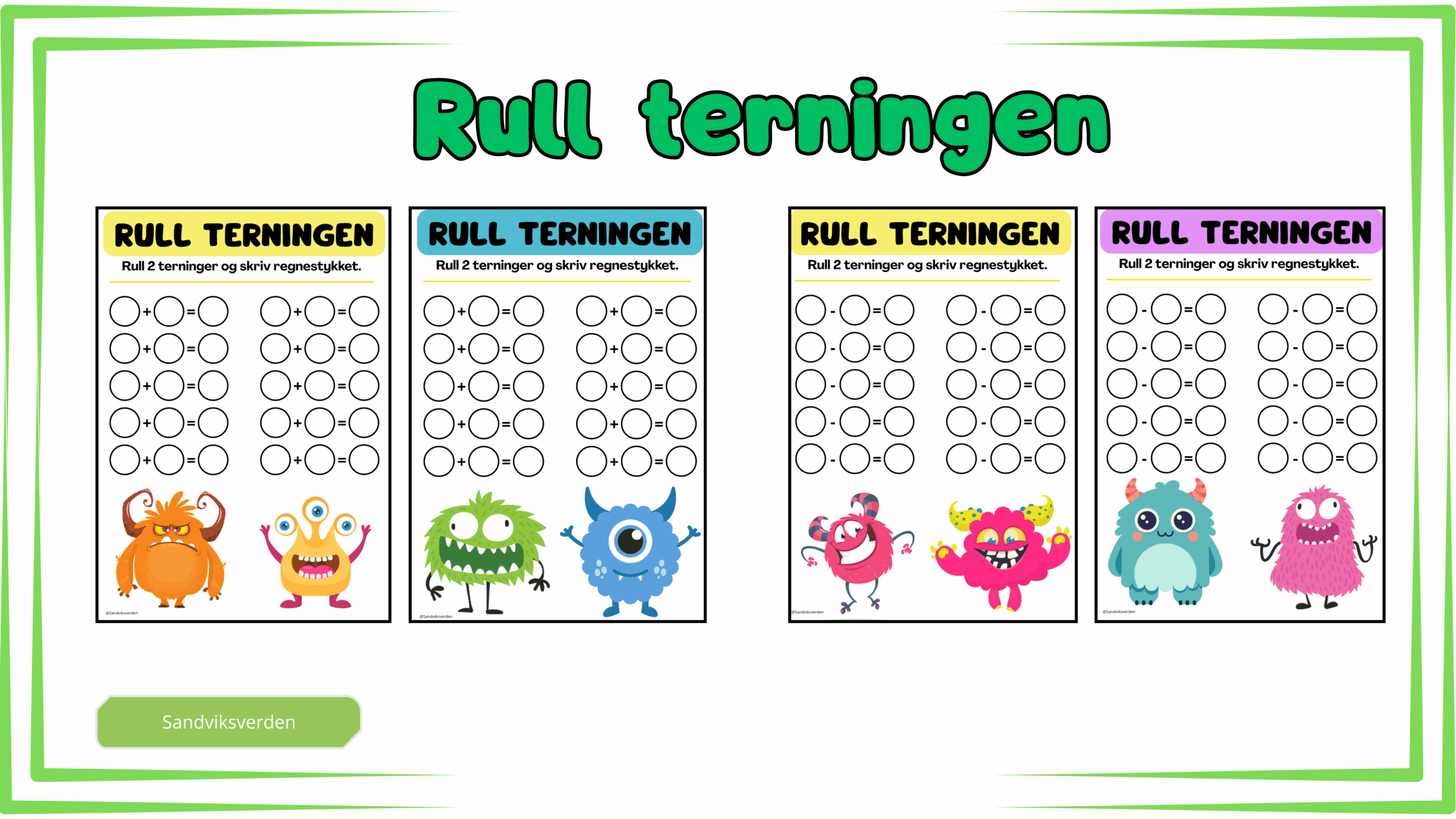 Rull terningen