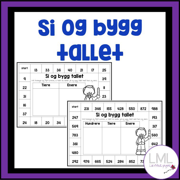 Si og bygg tallet