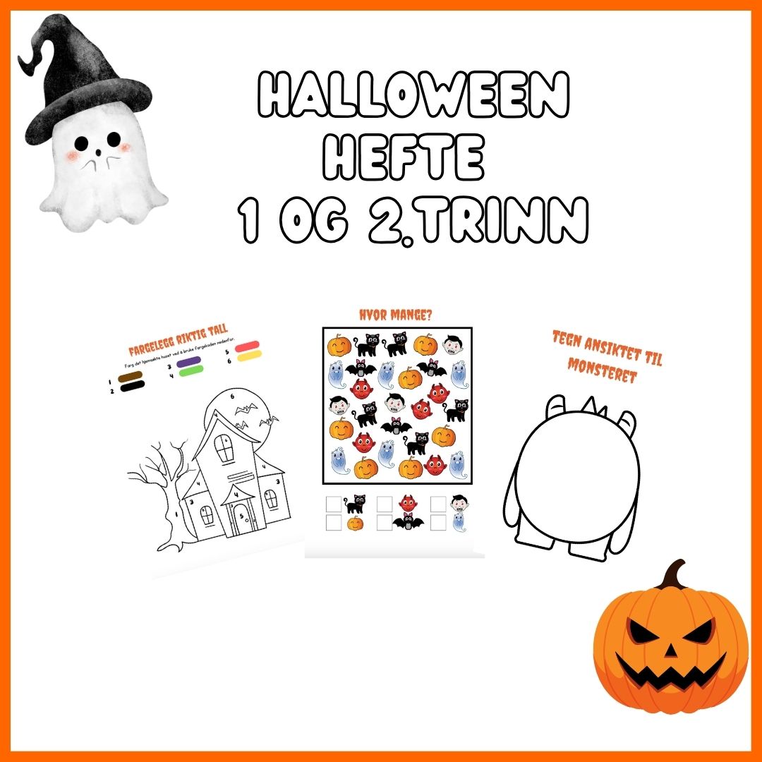 Halloweenhefte 1. - 2.klasse