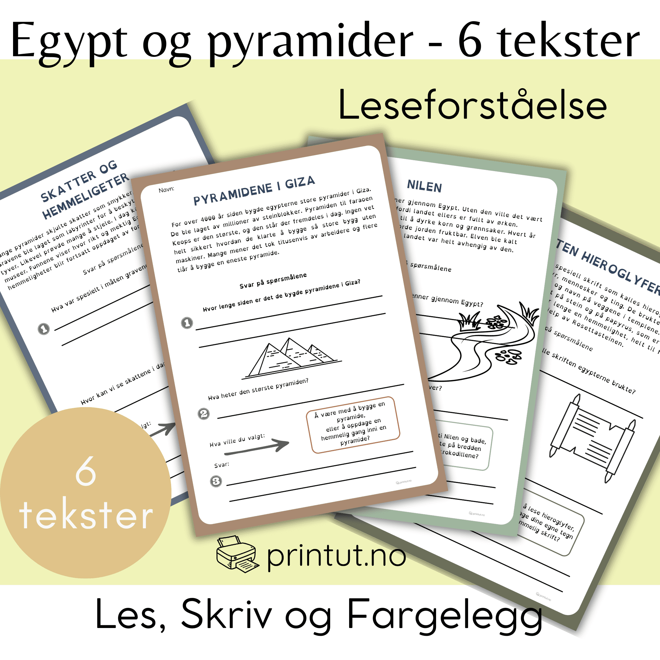 Egypt og pyramider