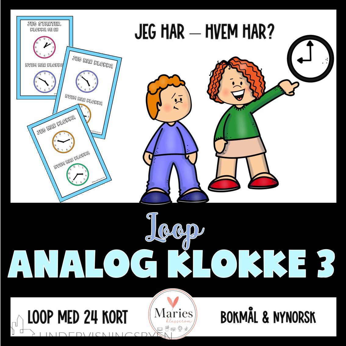 ANALOG KLOKKE 3