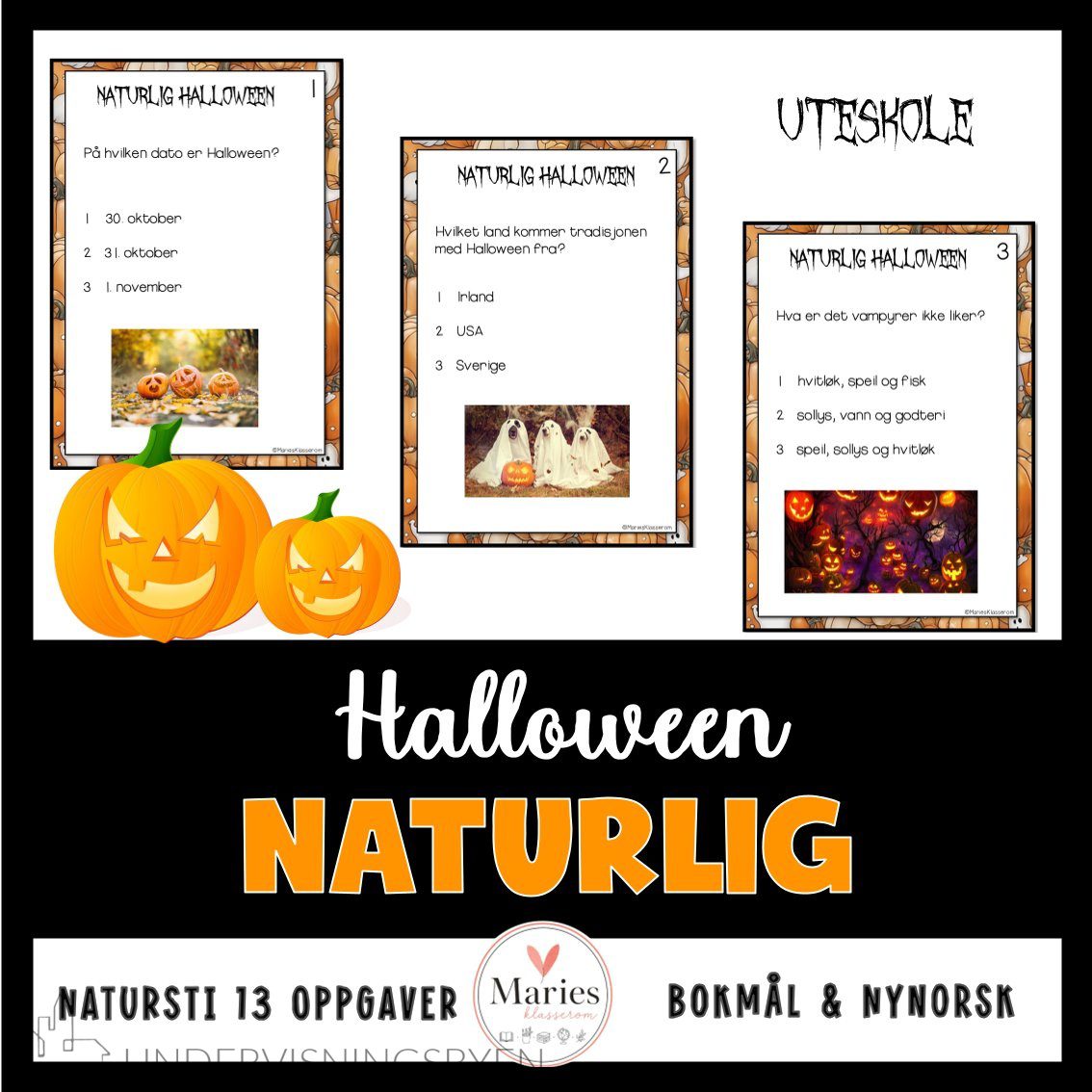 NATURSTI: Naturlig Halloween