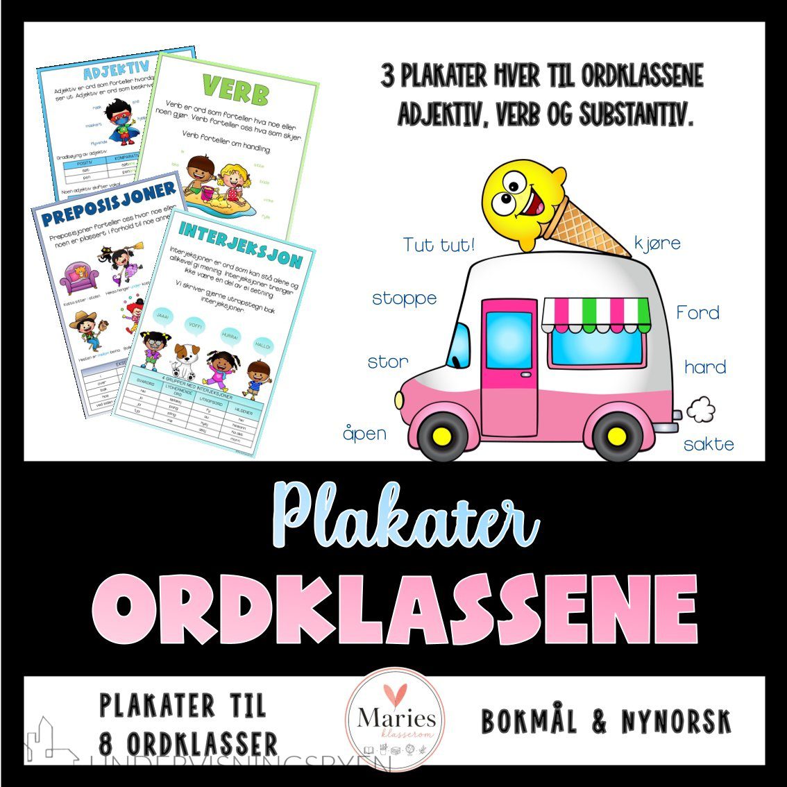 ORDKLASSEPLAKATER